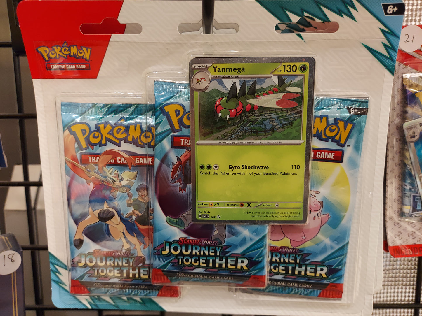 PTCG: Journey Together 3 Pack Blister