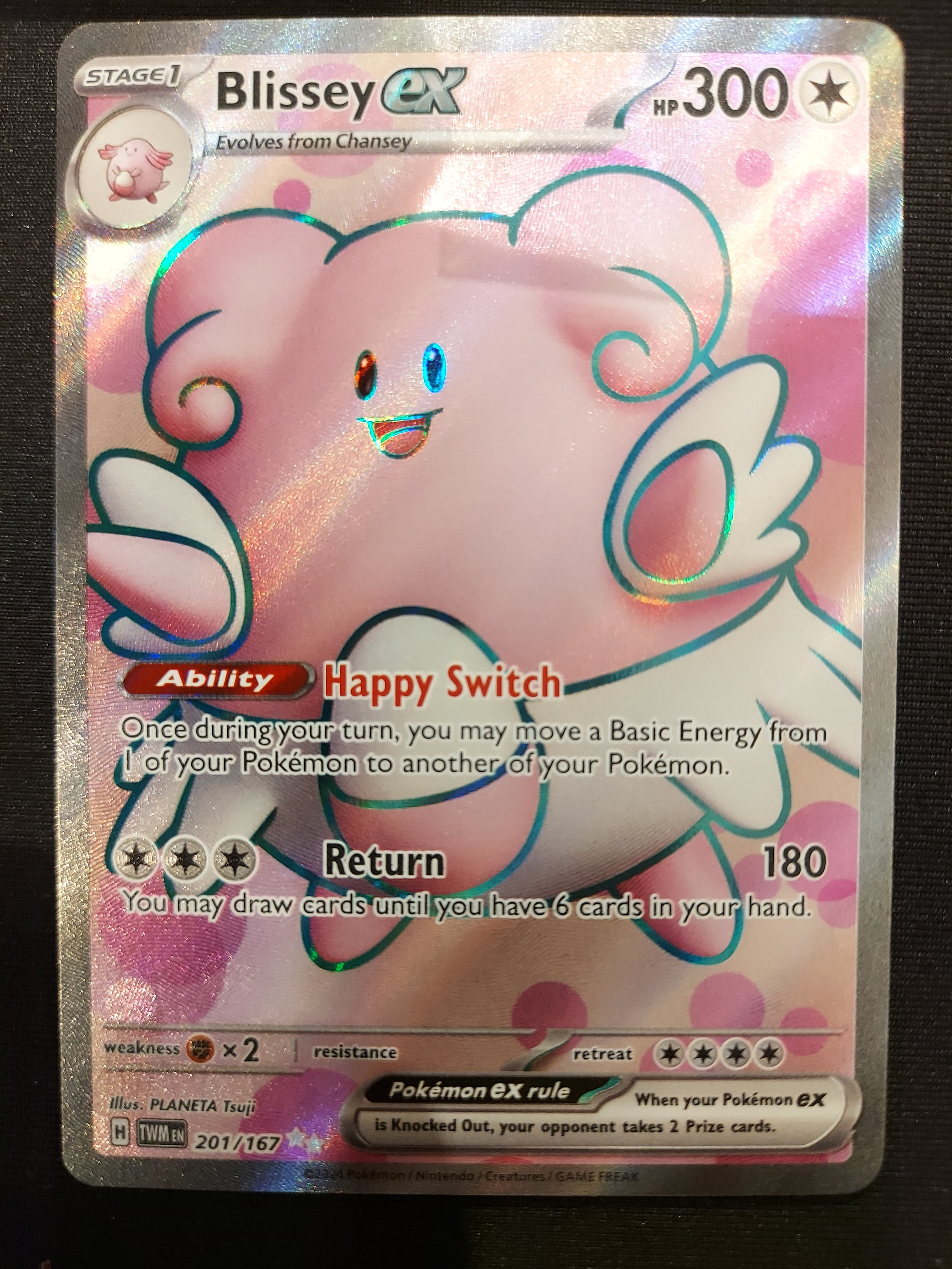 Blissey ex 201/167 A&J Trading Bros LLC Blissey ex 201/167 A&J Trading Bros LLC