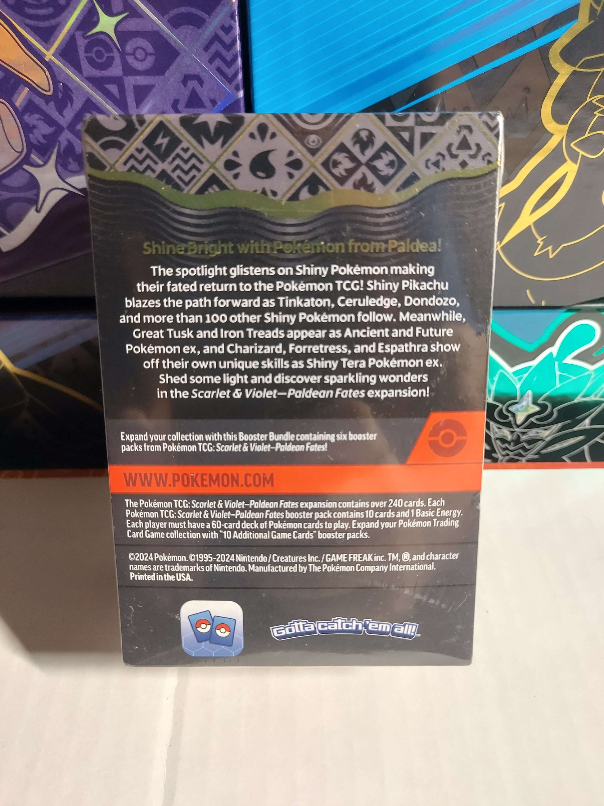 Pokemon TCG: Scarlet & Violet - Paldean Fates Booster Bundle A&J Trading Bros LLC Pokemon TCG: Scarlet & Violet - Paldean Fates Booster Bundle A&J Trading Bros LLC