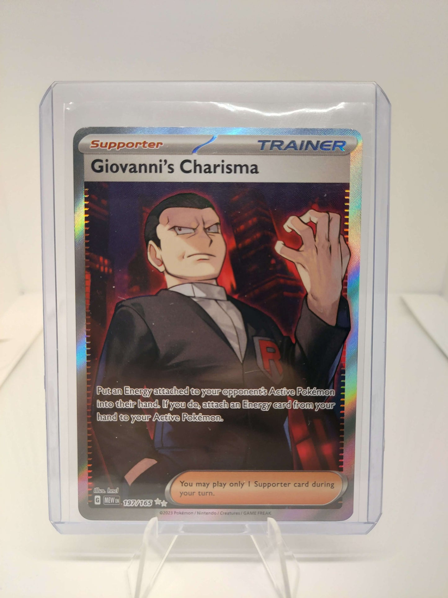 Giovanni's Charisma 197/165