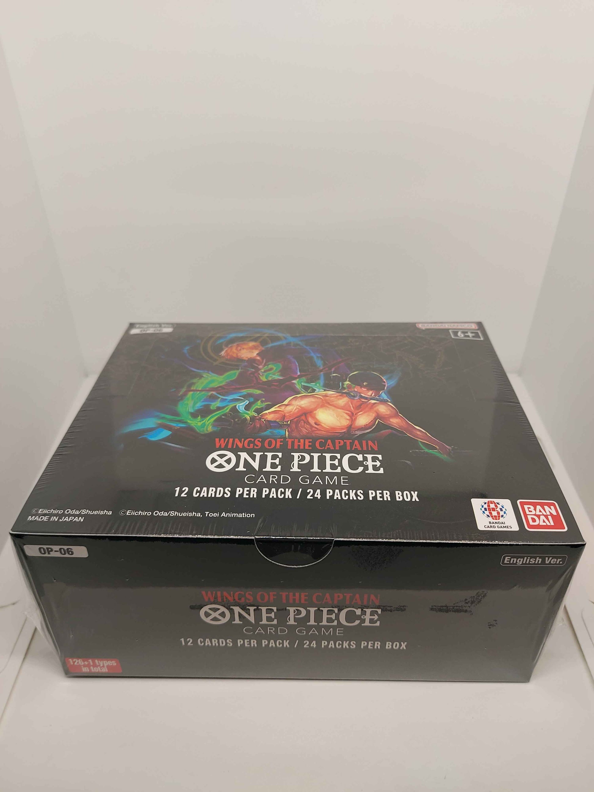 One Piece OP-06: Wings of the Captain Booster Pack A&J Trading Bros LLC One Piece OP-06: Wings of the Captain Booster Pack A&J Trading Bros LLC