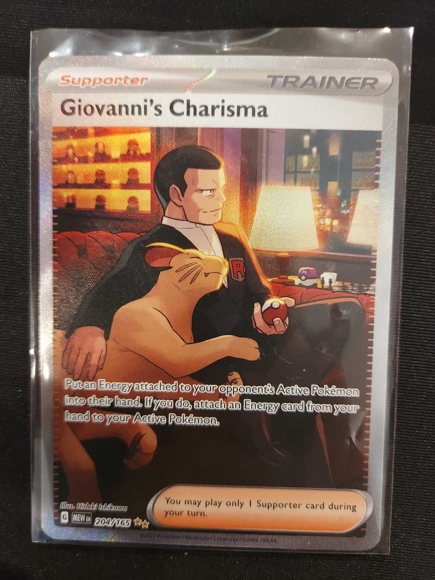 Giovanni's Charisma 204/165
