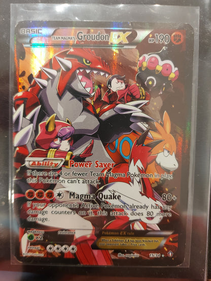 Team Magma's Groudon EX 15/34