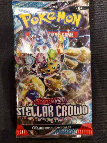 Pokemon TCG: Scarlet & Violet - Stellar Crown Booster Pack
