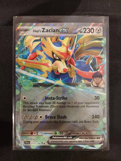 Hop's Zacian ex 111/159