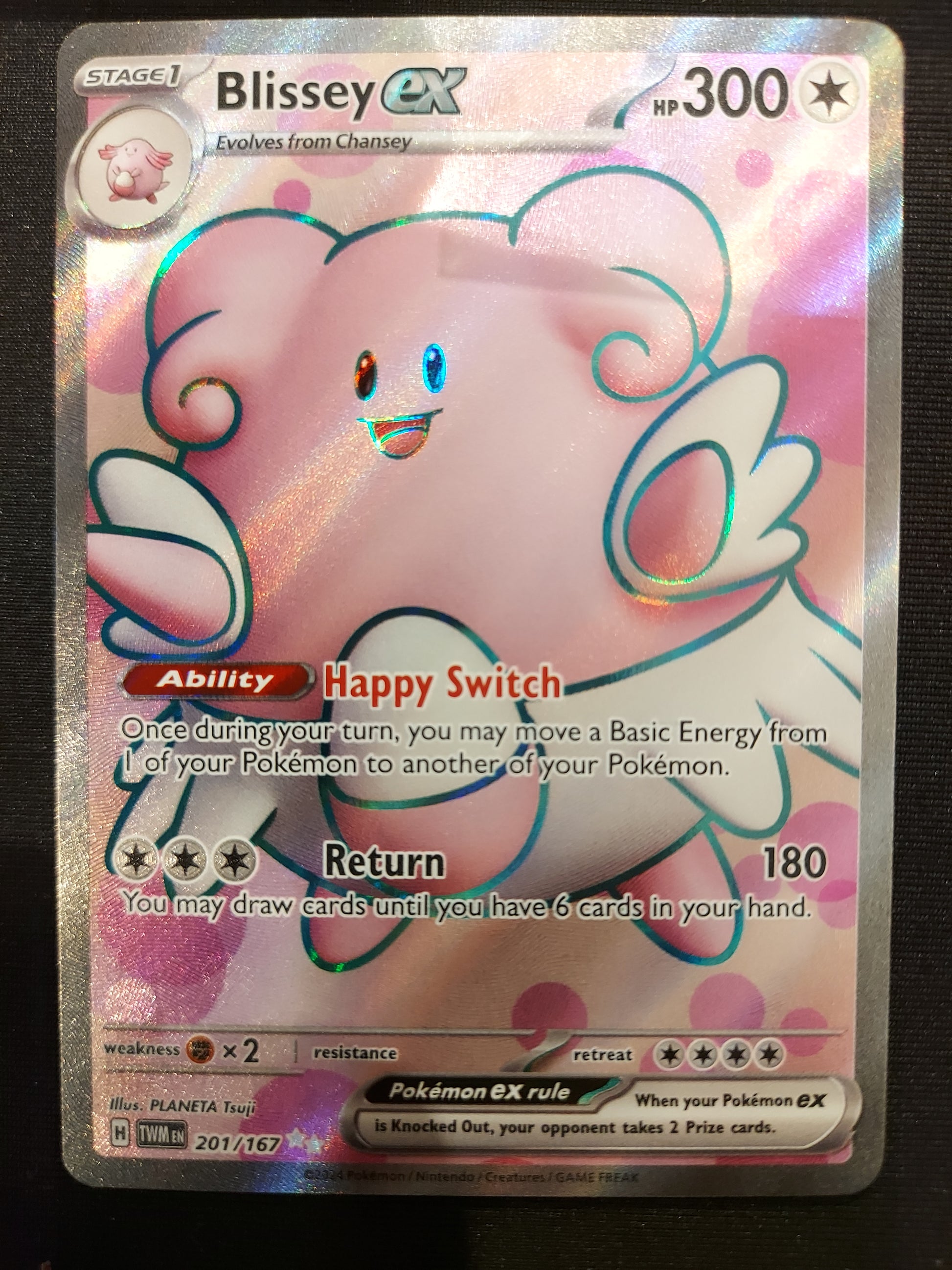 Blissey ex 201/167 A&J Trading Bros LLC Blissey ex 201/167 A&J Trading Bros LLC
