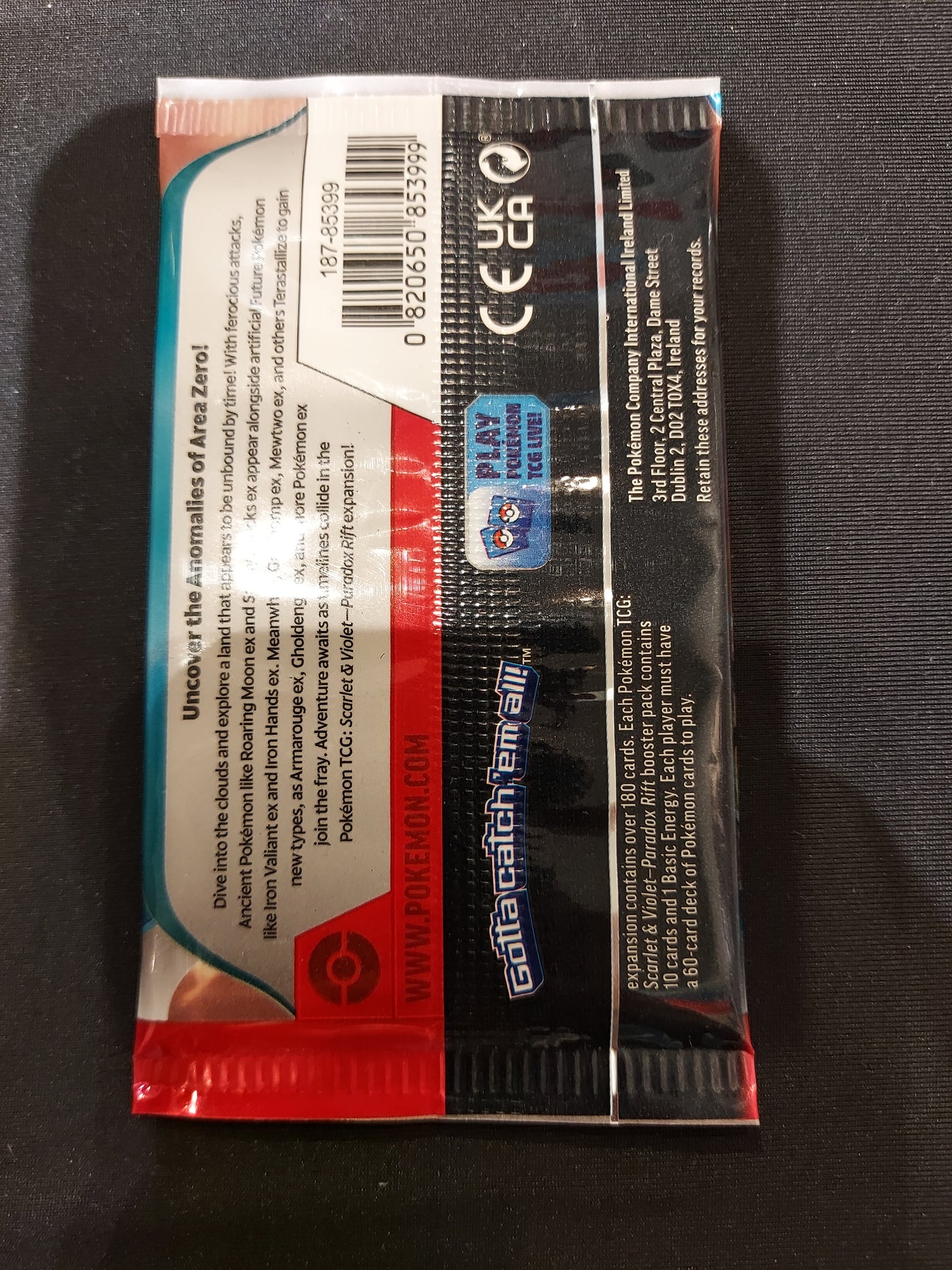 Pokemon TCG: Scarlet & Violet - Paradox Rift Booster Pack